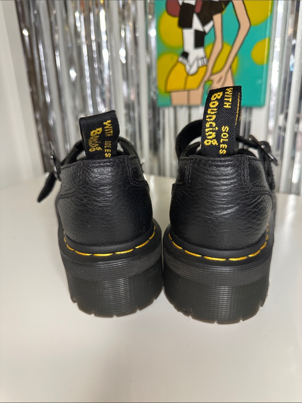 Dr. Martens - Addina Flower Buckle Platform - Picture 8 of 8